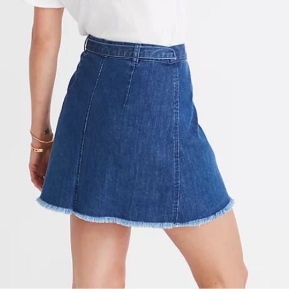 Madewell wrap denim 6 raw hem - Picture 2 of 8